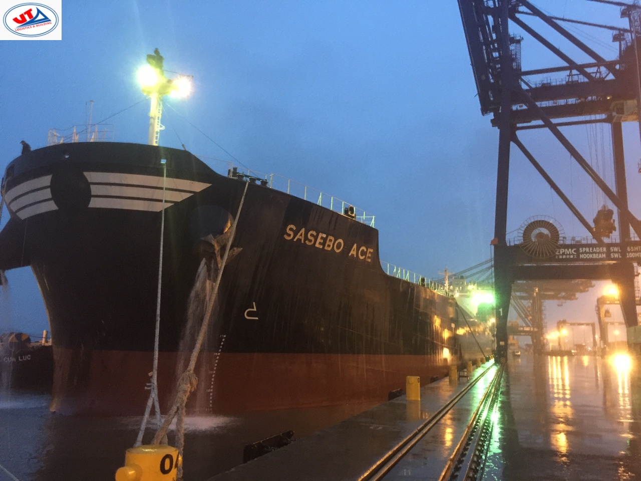 Tầu SASEBO ACE hàng ngô cảng CICT