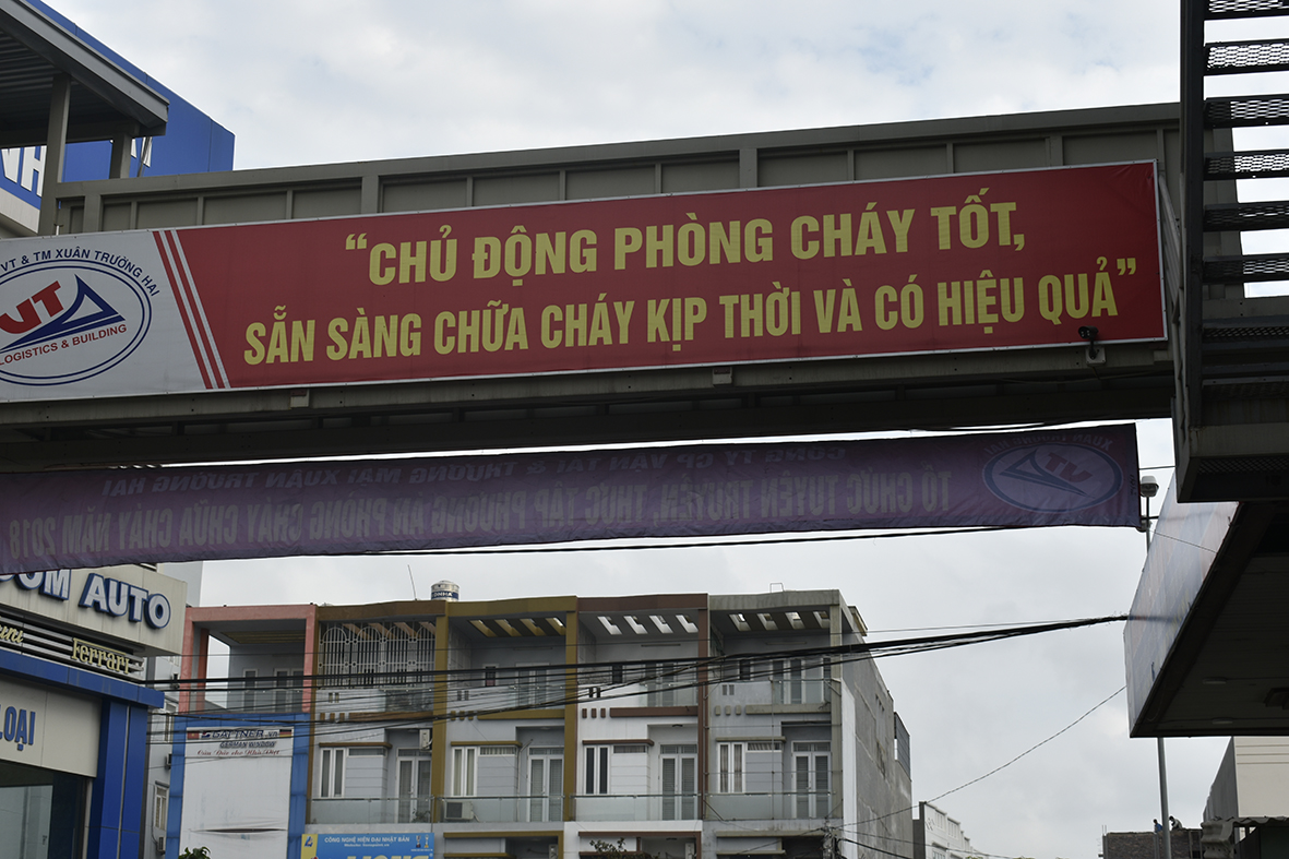 Cán bộ, nhân viên Xuân Trường Hai tích cực tham gia diễn tập Phương án PCCC