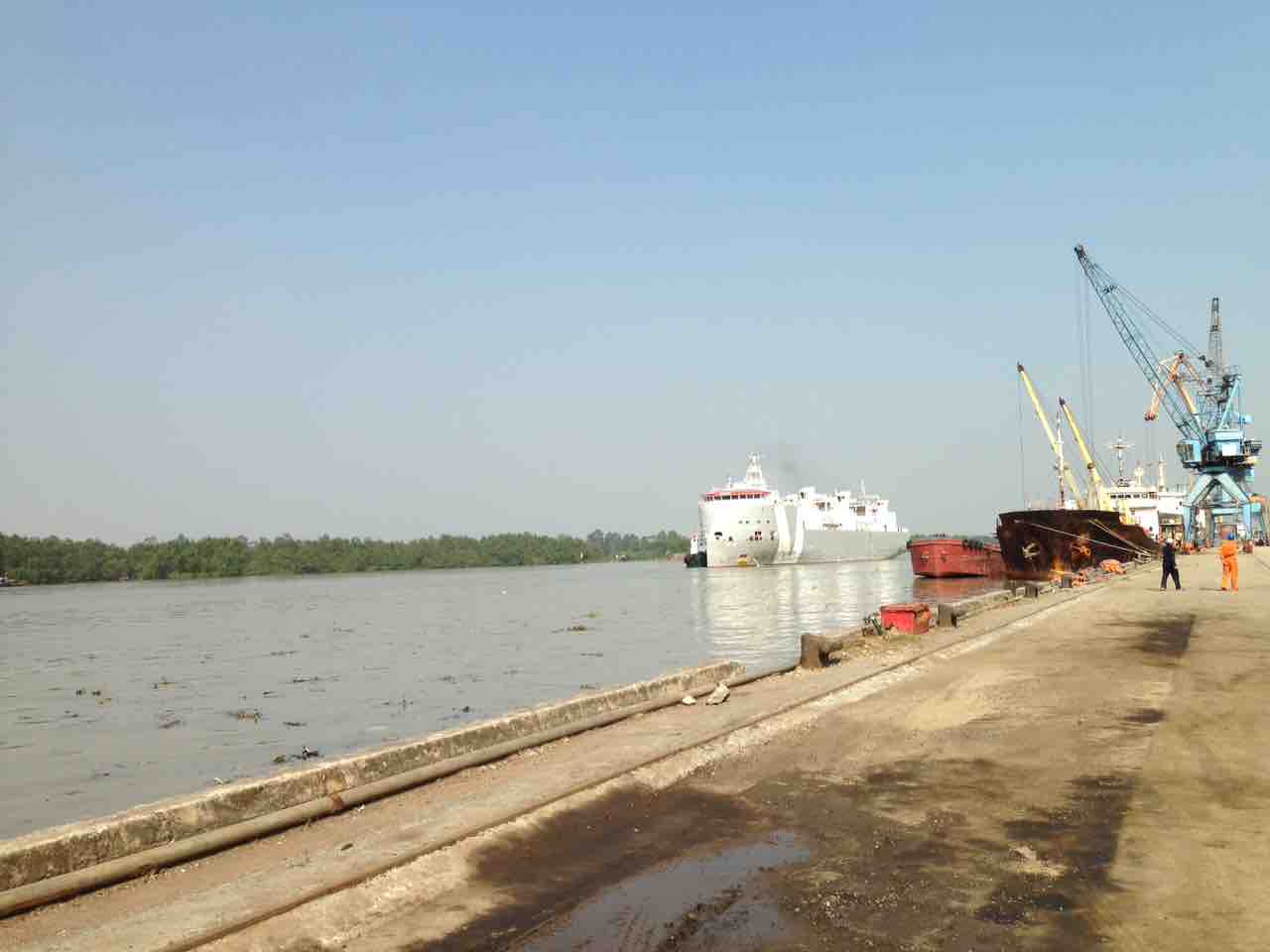 Tầu Bò GREYMAN EXPRESS cảng cá Hải Phòng