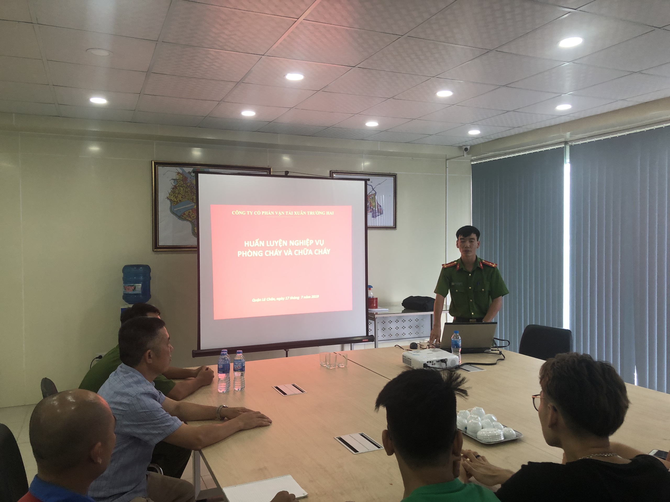 LỚP TẬP HUẤN PCCC CTY XUÂN TRƯỜNG HAI