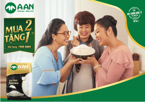 Tân Long ra mắt thương hiệu gạo A AN